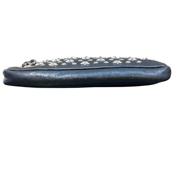 ジミー チュウ ゼナ レザー クラッチ バッグ