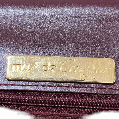 カルティエ マスト レザー ショルダーバッグ