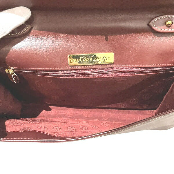 カルティエ マスト レザーショルダーバッグ