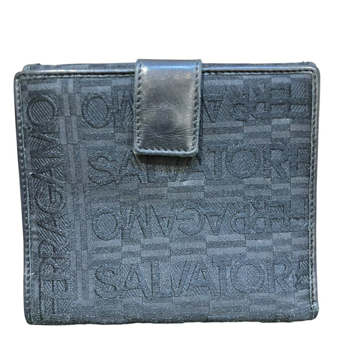 サルヴァトーレ フェラガモ レザー二つ折り財布