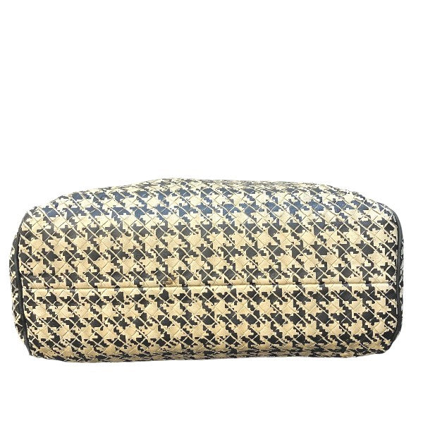 ボッテガ・ヴェネタイントレチャートレザー ビジネスバッグ