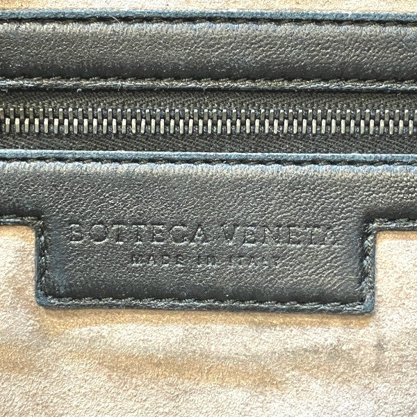 ボッテガ・ヴェネタイントレチャートレザー ビジネスバッグ