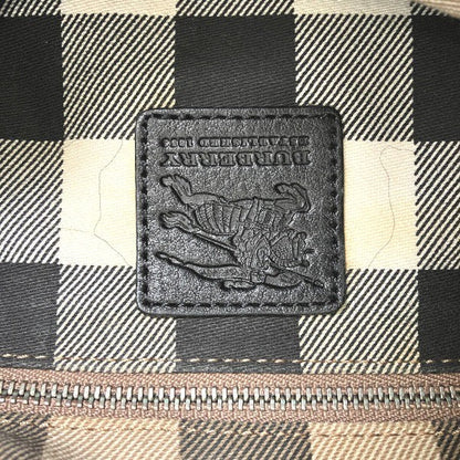 バーバリー ESTABLISHED1856 キャンバスレザートートバッグ