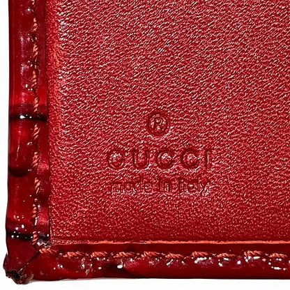 グッチ Patent Leather Wallet