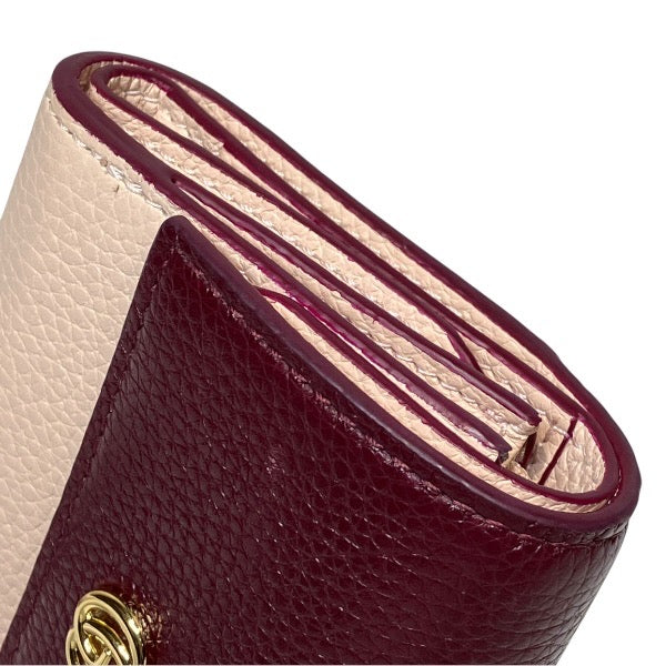 グッチ ダブルG レザー三つ折り財布