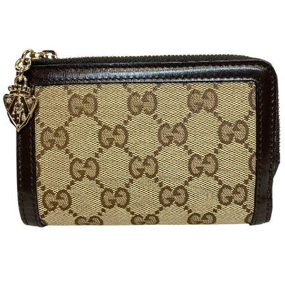 グッチ GGキャンバス レザー二つ折り財布