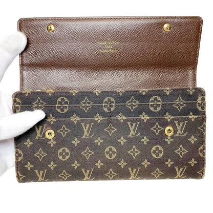 ルイヴィトン ポルトフォイユサラ モノグラムミニラン 長財布