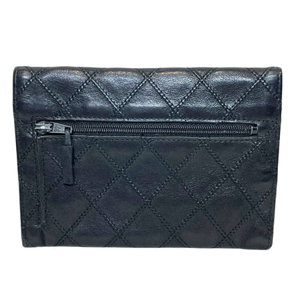 シャネル ビコローレ レザー財布