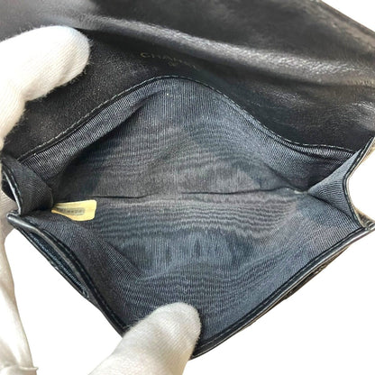 シャネル ビコローレ レザー財布