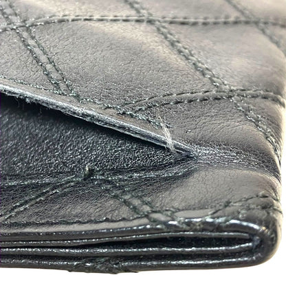 シャネル ビコローレ レザー財布