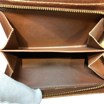 ルイヴィトン ポルトモネビエトレゾール モノグラム 二つ折り財布
