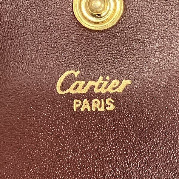 カルティエ マスト ドゥ カルティエ レザーコインケース