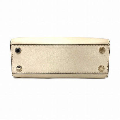 ブルガリ ロゴ カーフ レザー 2ウェイ バッグ