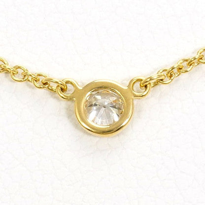 ティファニー バイ ザ ヤード Au750 ネックレス ダイヤモンド