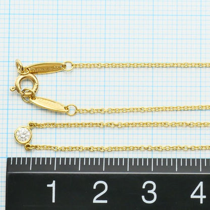 ティファニー バイ ザ ヤード Au750 ネックレス ダイヤモンド