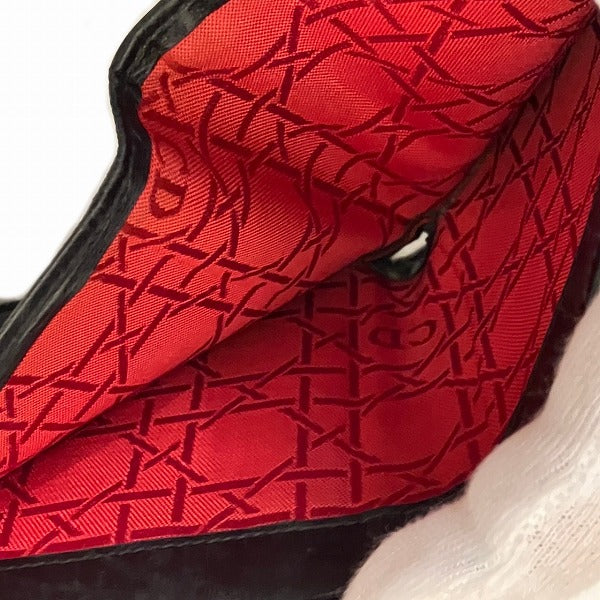 ディオール レディディオール パテントレザー三つ折り財布