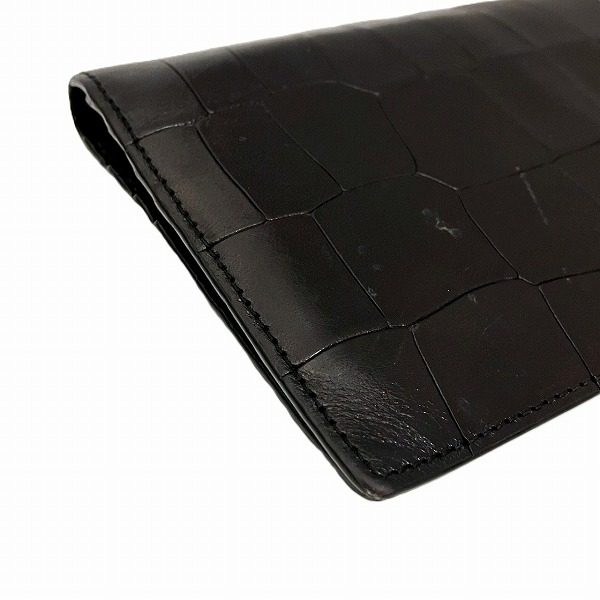 ヴィヴィアンウエストウッド レザー二つ折り長財布