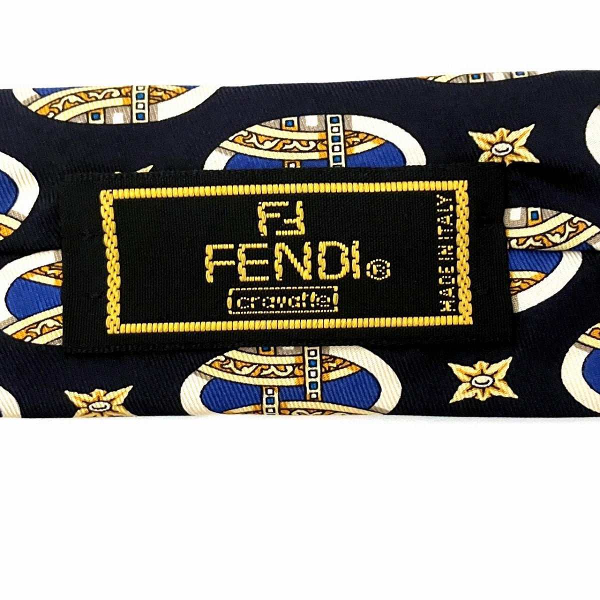 フェンディ シルクネクタイ