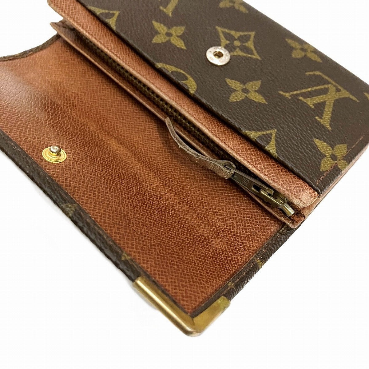 ルイヴィトン モノグラム 二つ折り財布