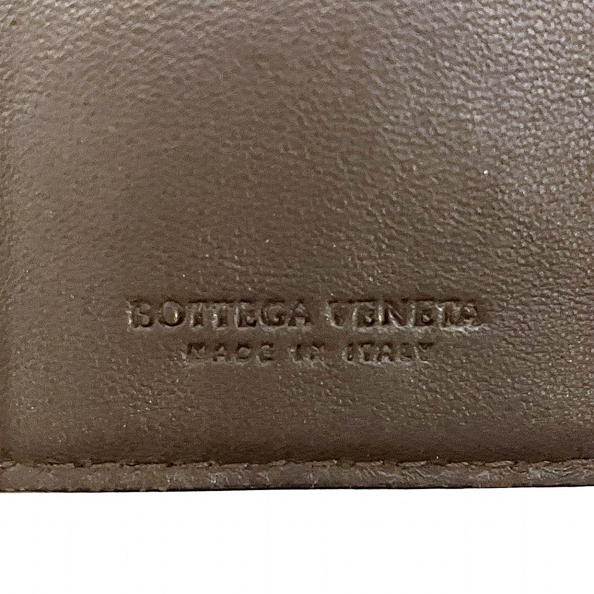 ボッテガヴェネタ レザー二つ折り財布