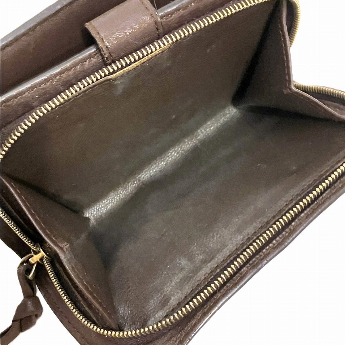 ボッテガヴェネタ レザー二つ折り財布