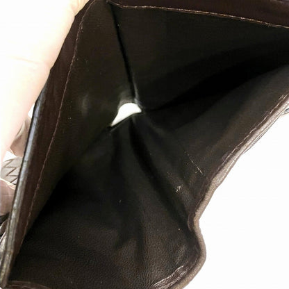 ボッテガヴェネタ レザー二つ折り財布
