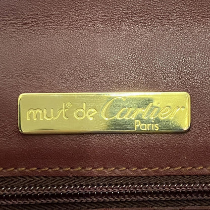 カルティエ マスト レザー クラッチバッグ
