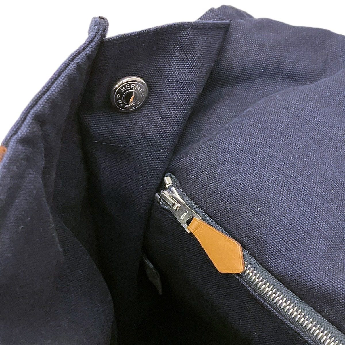 エルメス フールトゥバサスMM キャンバス ショルダーバッグ