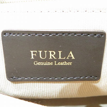 フルラ レザーショルダーバッグ