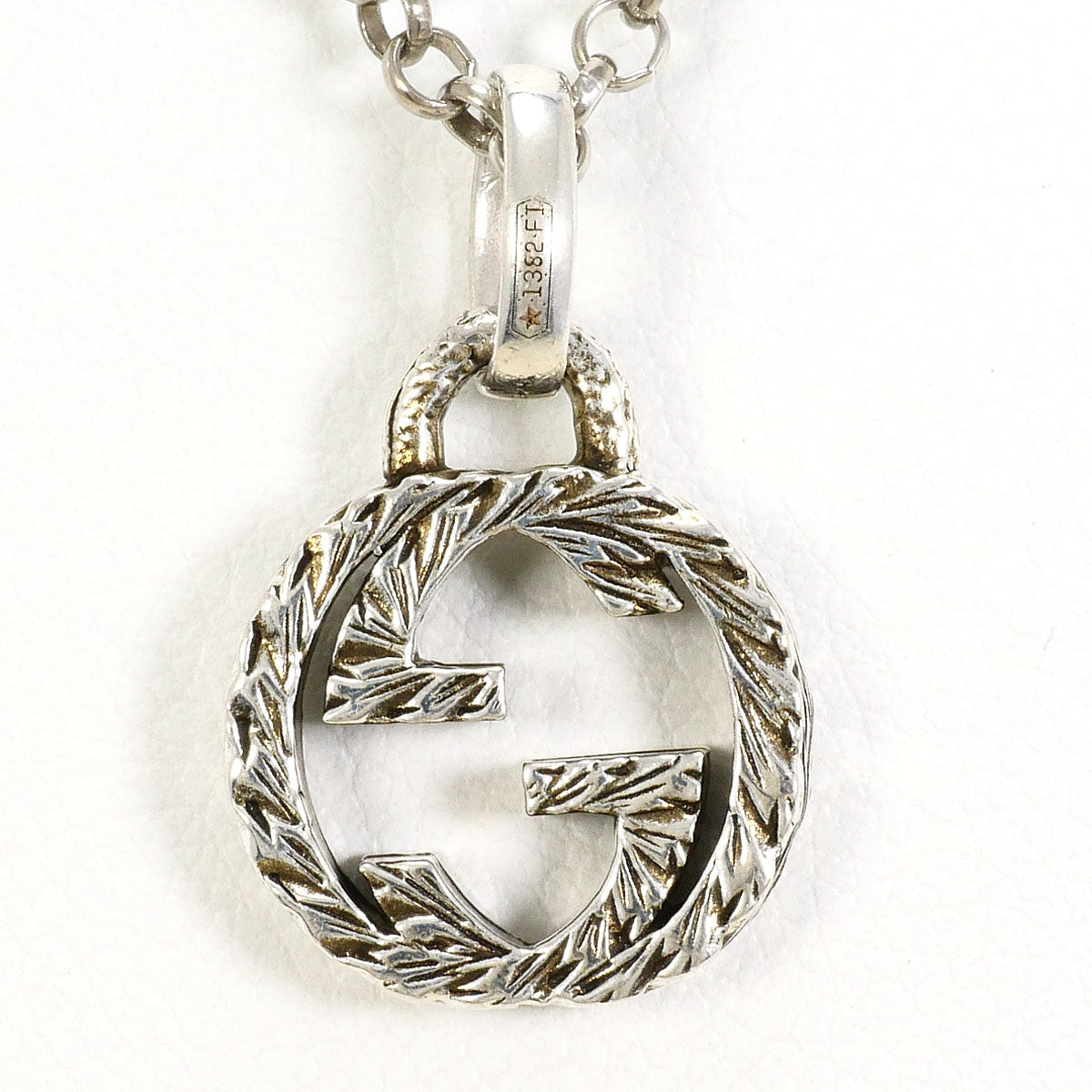 Gucci インターロッキングG シルバー925 ネックレス