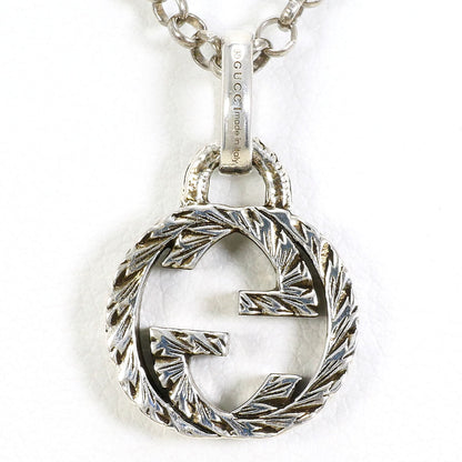 Gucci インターロッキングG シルバー925 ネックレス