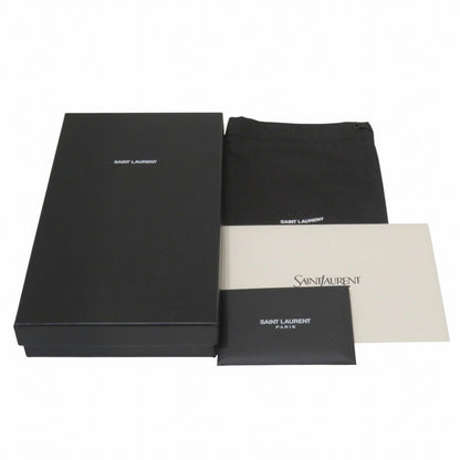 イヴサンローラン Vステッチ モノグラムYSL レザー長財布