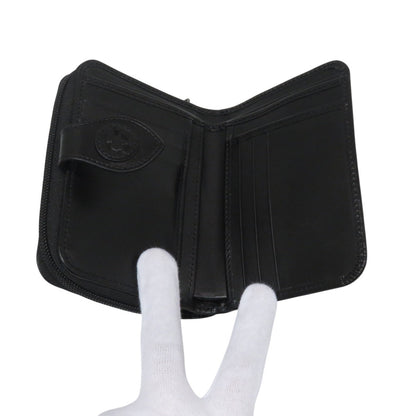 ハンティングワールド バチューサーパス レザーキャンバス財布