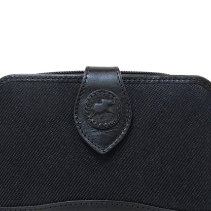 ハンティングワールド バチューサーパス レザーキャンバス財布