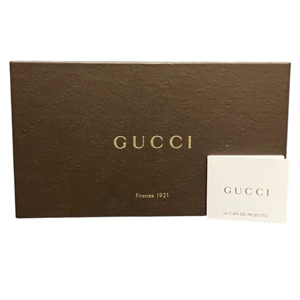 グッチ ホースビット レザー長財布