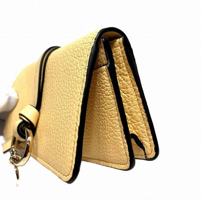 クロエ アルファベット レザー カード ケース