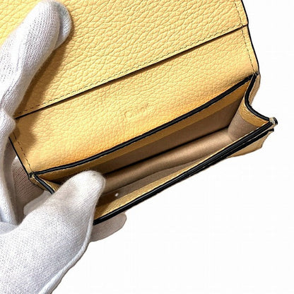 クロエ アルファベット レザー カード ケース