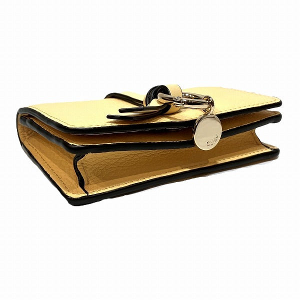 クロエ アルファベット レザー カード ケース