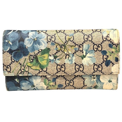 グッチ GGブルームス PVC長財布