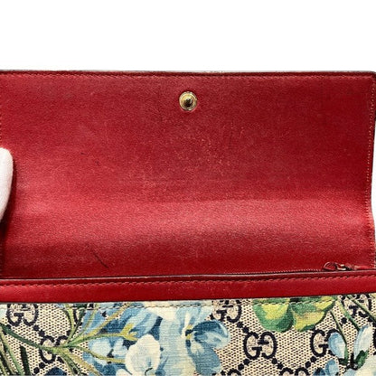 グッチ GGブルームス PVC長財布