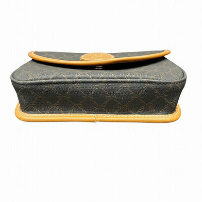 ロンシャン モノグラム レザー ショルダー バッグ