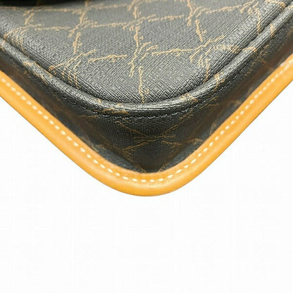 ロンシャン モノグラム レザー ショルダー バッグ