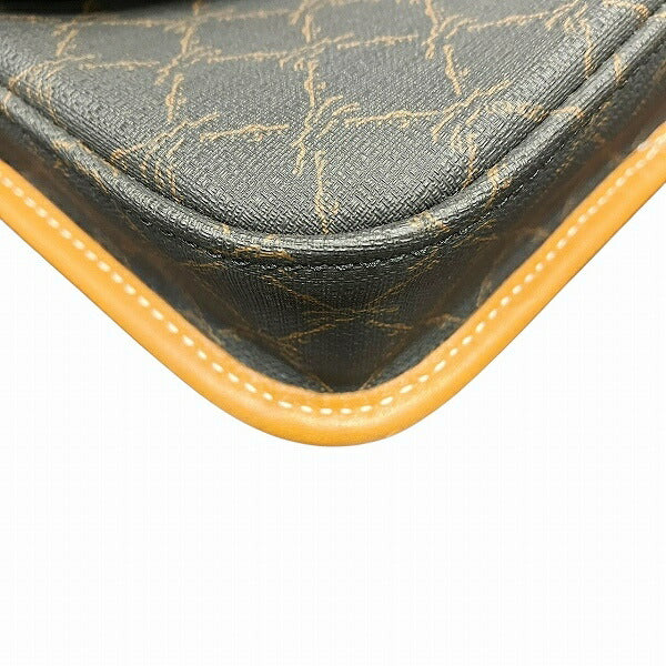 ロンシャン モノグラム レザー ショルダー バッグ