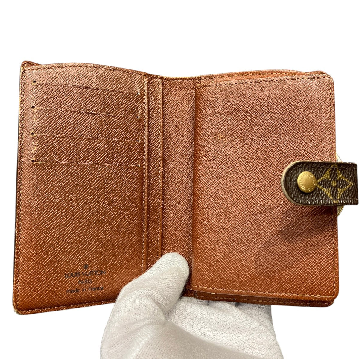ルイヴィトン ポルトモネビエヴィエノワ モノグラム 二つ折り財布