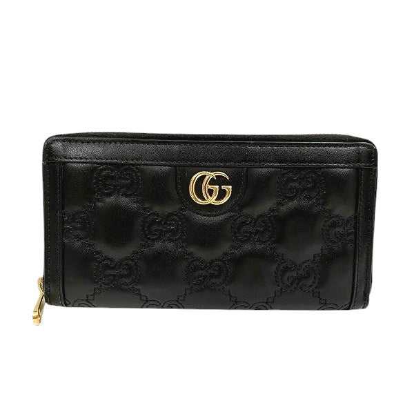 グッチ GGマトラッセ レザー長財布