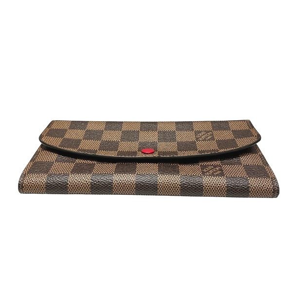 ルイヴィトン ポルトフォイユエミリー ダミエ 長財布