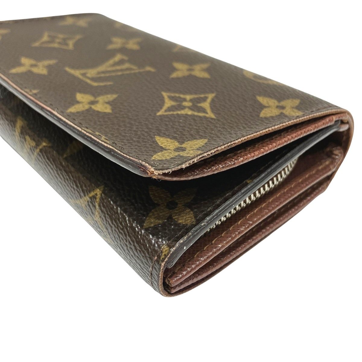 ルイヴィトン モノグラム 二つ折り財布