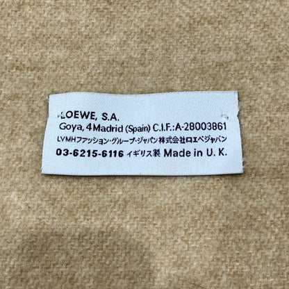 ロエベ ウールカシミヤマフラー