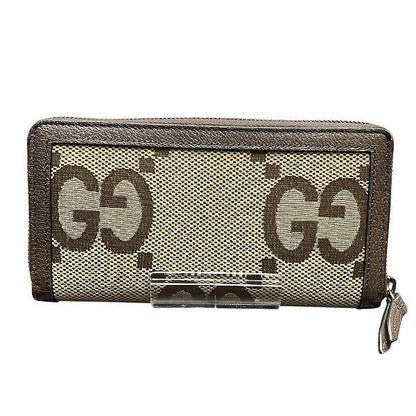 グッチ GGキャンバスバンブー長財布