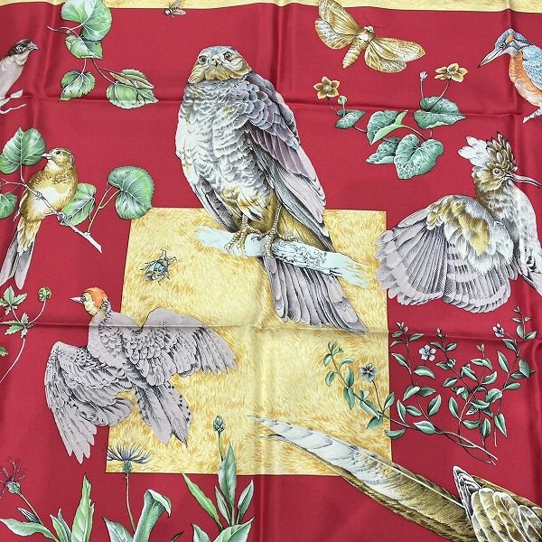 エルメス カレ90 シルクスカーフ